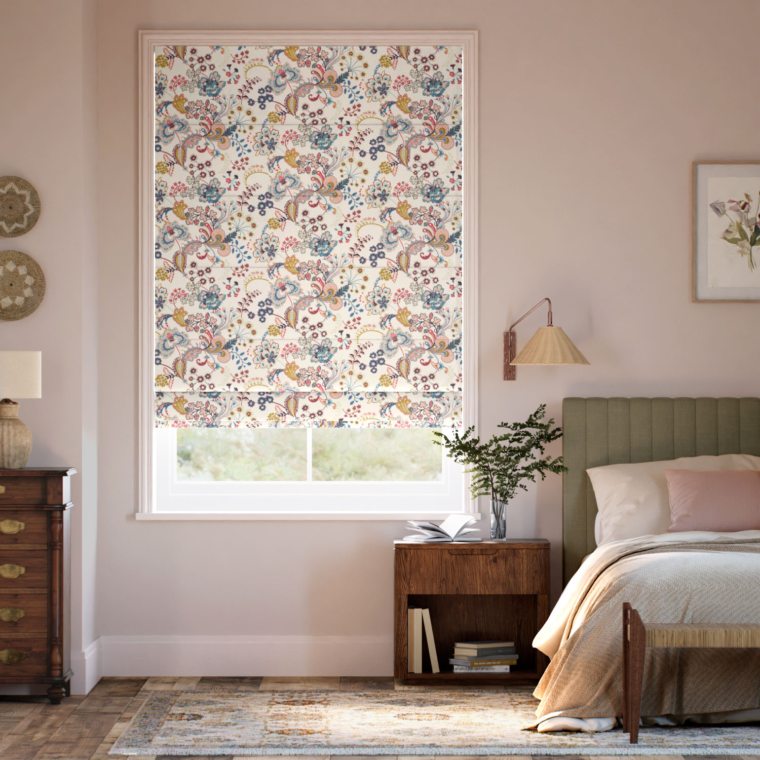 Symphony Oyster Roman Blind