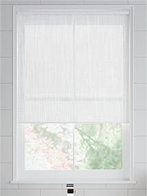 Tessere Dove White Roller Blind thumbnail image