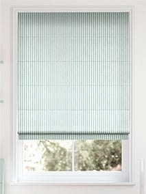 Tiger Stripe Aqua Roman Blind thumbnail image