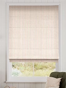 Tiger Stripe Blush Roman Blind thumbnail image