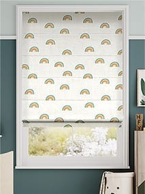 Tiny Rainbows Sunrise Roman Blind thumbnail image