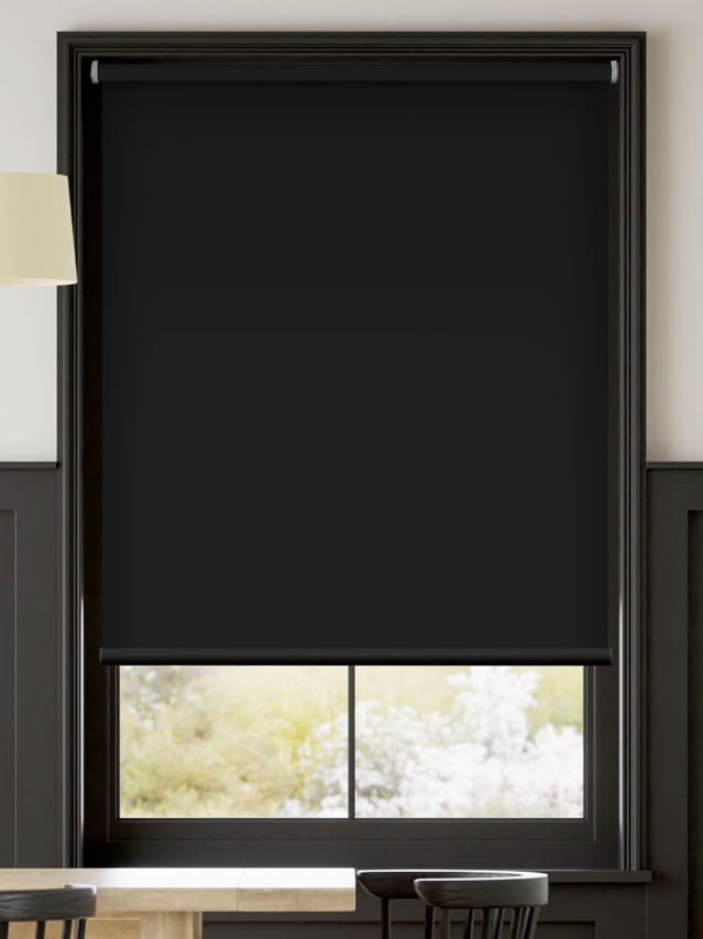 Titan Blackout Atomic Black Roller Blind thumbnail image