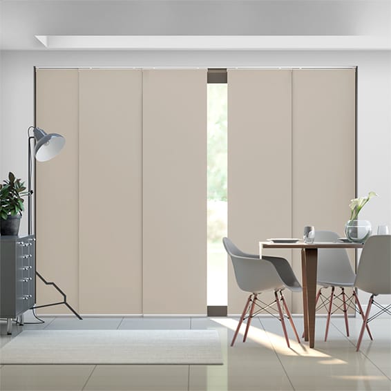 Titan Blackout Carrington Beige Panel Blind