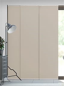 Titan Blackout Carrington Beige Panel Blind thumbnail image