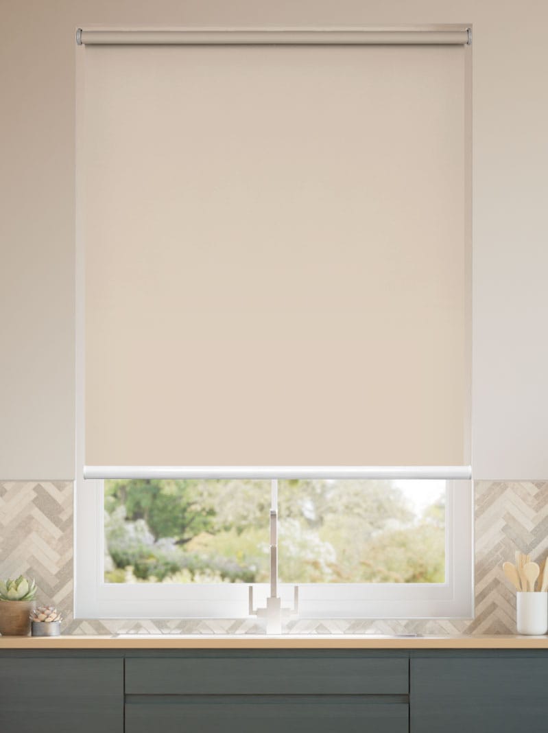 Titan Blackout Sandstone Roller Blind thumbnail image