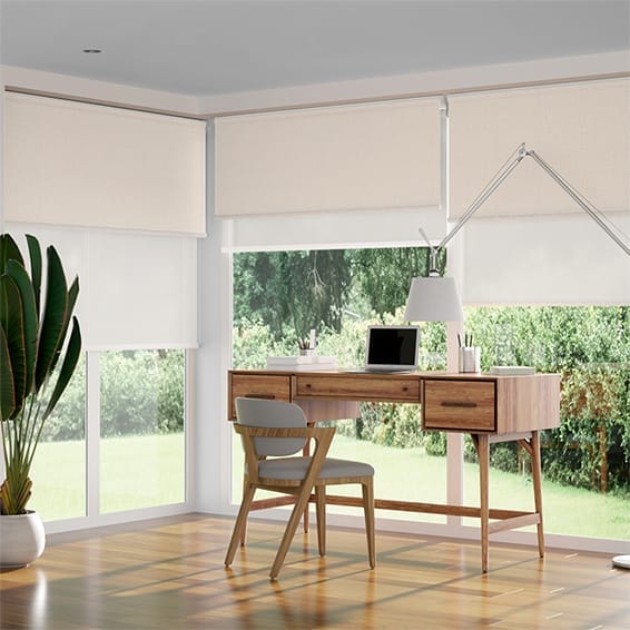 Double Roller Titan Sandstone Blind