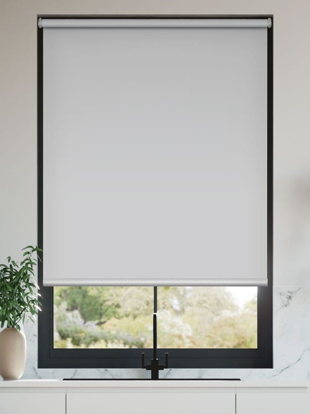 Electric Titan Simply Grey Roller Blind thumbnail image