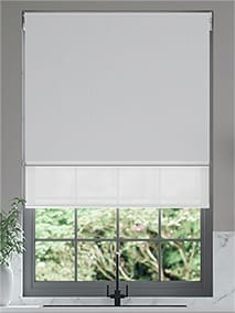 Twist2Fit Double Roller Titan Simply Grey Double Roller Blind thumbnail image