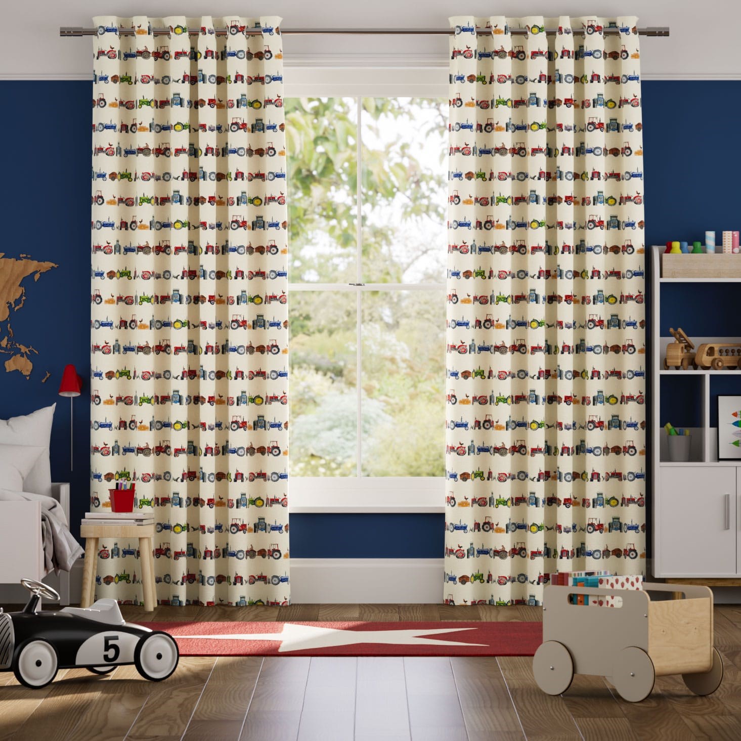 Tractors Multi Curtains thumbnail image