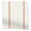 Twill Stripe Blush Roman Blind swatch image