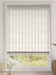 Twill Stripe Blush Roman Blind thumbnail image