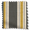 Twill Stripe Linen Gold Shadow Roman Blind swatch image