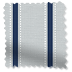 Twill Stripe Regatta Roman Blind swatch image