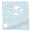 Twinkling Stars Blackout Baby Blue Roller Blind swatch image