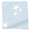 Twinkling Stars Blackout Baby Blue Roller Blind swatch image