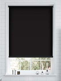 Twist2Fit Titan Blackout Atomic Black Roller Blind thumbnail image