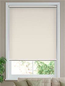 Twist2Fit Titan Blackout Bone White Roller Blind thumbnail image