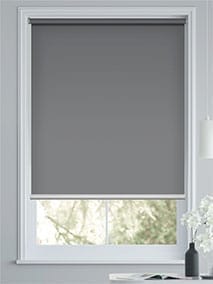 Twist2Fit Titan Blackout Harbour Grey Roller Blind thumbnail image