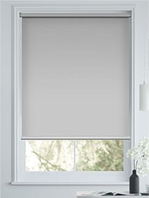 Twist2Fit Titan Blackout Simply Grey Roller Blind thumbnail image