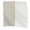 Double S-Fold Villa Alabaster & Snow S-Fold swatch image