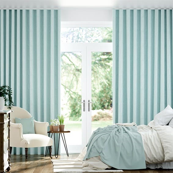 S-Fold Cavendish Spearmint  Curtains