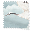 S-Fold Cranes In Flight Marine S-Fold swatch image