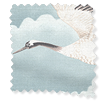 S-Fold Cranes In Flight Marine S-Fold swatch image