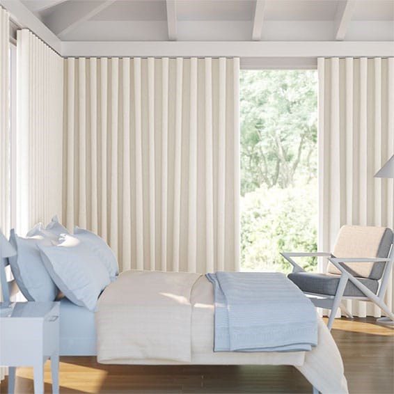 S-Fold Cavendish Cream Curtains