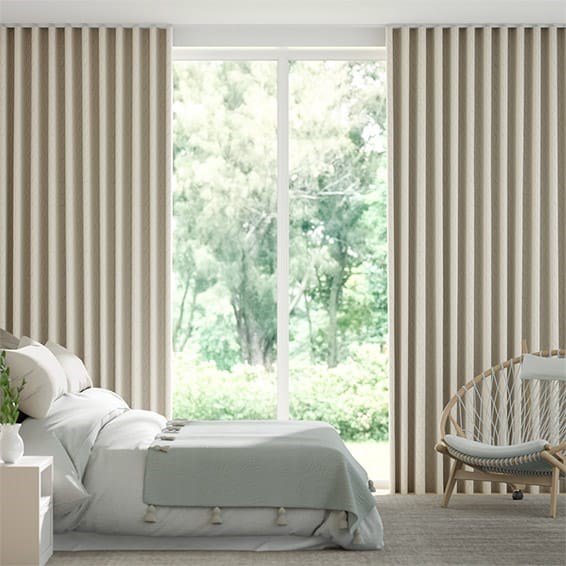 S-Fold Jinli Bronze  Curtains