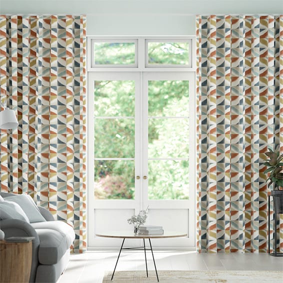 S-Fold Quadro Sahara Curtains