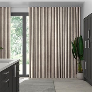 S-Fold Truro Stripe Linen Sandstone S-Fold thumbnail image