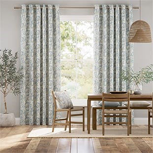 William Morris Golden Lily Powder Blue Curtains thumbnail image