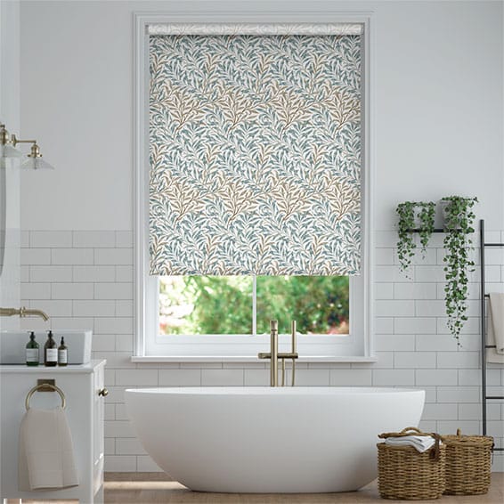 William Morris Willow Bough Duck Egg Roller Blind