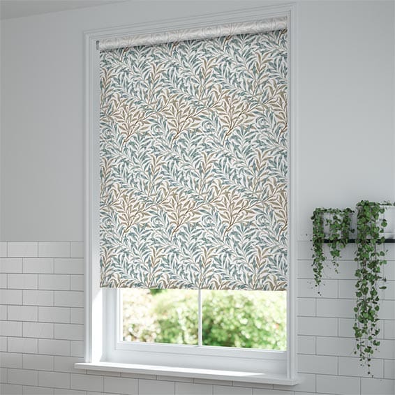 William Morris Willow Bough Duck Egg Roller Blind