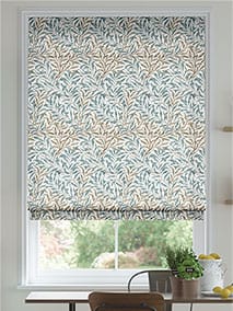 William Morris Willow Bough Duck Egg Roman Blind thumbnail image