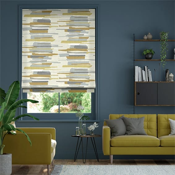 Zeal Ochre Roman Blind